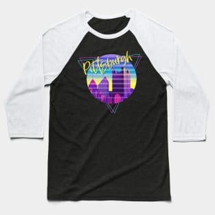 Retrowave Pittsburgh Baseball T-Shirt